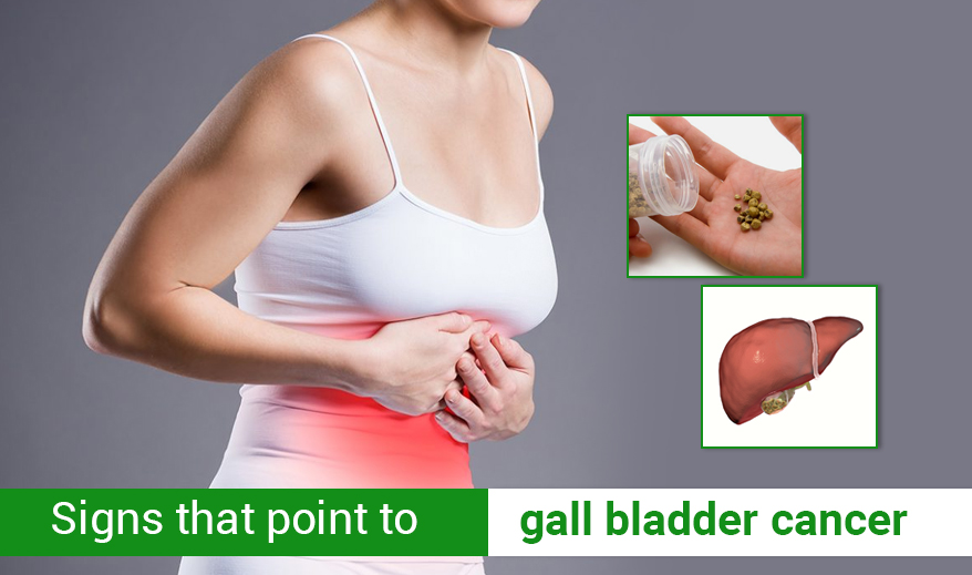 signs that point to gall bladder cancer